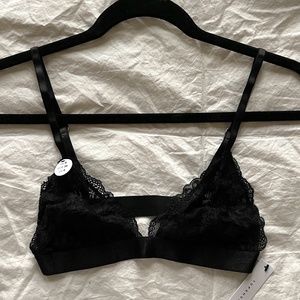 NWT Topshop Lace Triangle Bralette
